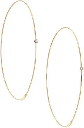 Lana Jewelry Large Magic Hoop Diamond Earrings in Yellow Gold at Nordstrom
