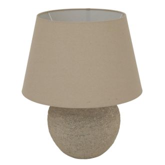 Hill Interiors Tuscan Table Lamp (UK Plug) in Grey