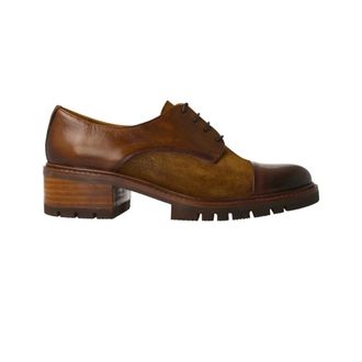 Calce Laced Shoes, female, Brown, 6 UK, Laced Shoes