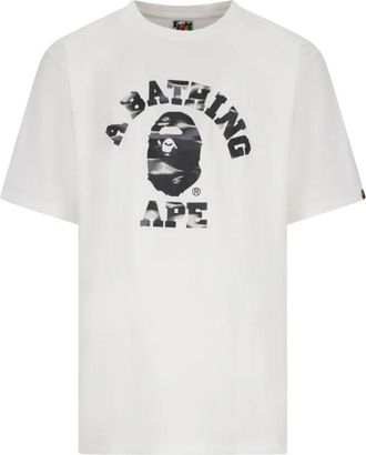 A Bathing Ape A Bathing Ape, Uomo, Top, Bianco, XL, new