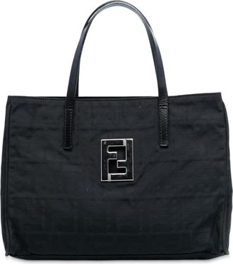 Fendi Tweedehands Zucca Canvas Tote