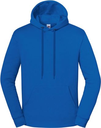 Fruit Of The Loom Fruit of the Loom Mannen Iconic Premium Hoodie (Koninklijk Blauw)