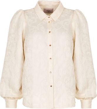 Freebird by Steven Benda Blouse - Dames - Blouses & Shirts - Beige - Maat: L