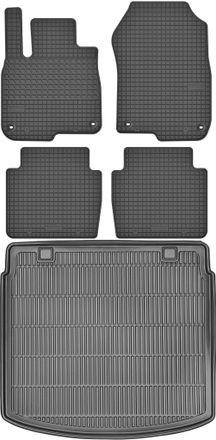 OEM Honda Cr-v Suv V A Partir De 2018 Set - Alfombrillas De Goma Para Coche + Alfombrilla Para Maletero
