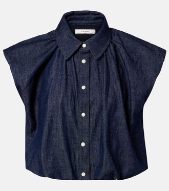 Frame Denim Shell denim blouse