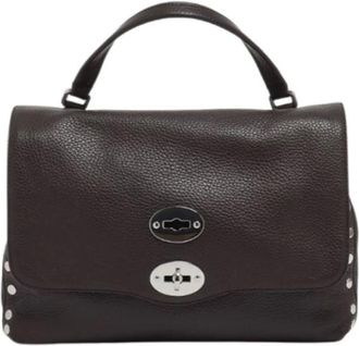 Zanellato Postina Baby - Dames - Tassen - Bruin - Maat: ONE Size Leer
