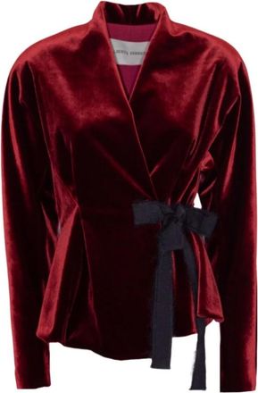 Alberta Ferretti Tailored Blazer - - Jackets - Donna - Rosso - L