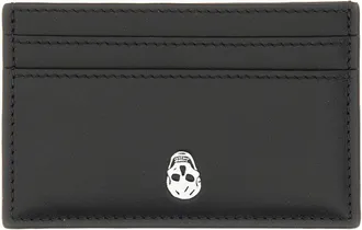 Alexander McQueen Card Holder Skull-Uomo