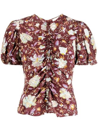 Ulla Johnson Blusa Elise - Rosso