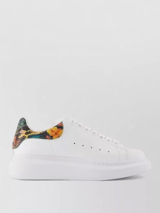 Alexander McQueen oversized leather platform sneakers