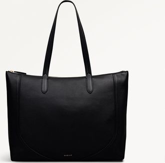 Radley London Black Large Ziptop Tote Bag Wood Park AW25 Radley London