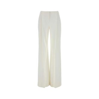 Ermanno Scervino Wide Trousers, female, White, Size: 2XS Pantalone Palazzo