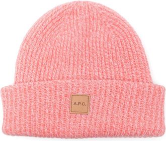 A.P.C. Michele beanie - men - Wool/Cashmere - 59 - Pink
