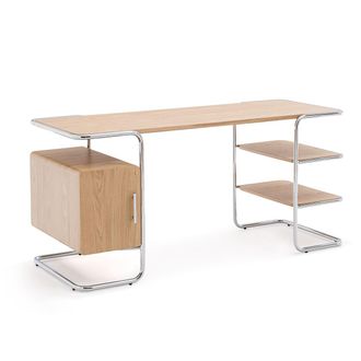AM.PM Buisvormig bureau in eikenfineer, lengte 155 cm, Emlyn