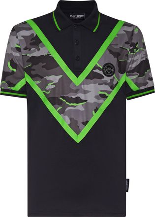 Plein Sport T-Shirt Ronde Hals Camouflage