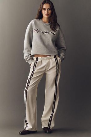 Favorite Daughter Mom of the Year Cropped Pullover Top