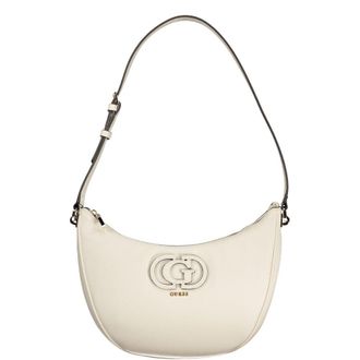 Guess Bianco Polyurethane Women Womens Handbag