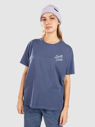 Santa Cruz Love Script Back Camiseta azul