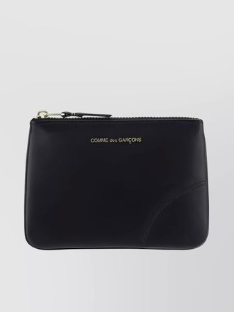 Comme Des Gar&ccedil;ons leather zip wallet