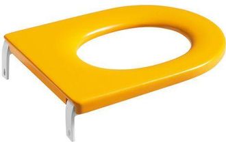 Roca Roca - Asiento De Elast&oacute;mero Para Inodoro Infantil Happening Color: Blanco