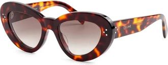 Celine Celine - Cl40320U 52F Zonnebrillen - Dames - Accessoires - Bruin - Maat: 52 MM