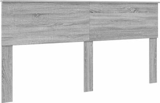 vidaXL Cabecero Gris Sonoma 180 Cm Madera Contrachapada Vidaxl