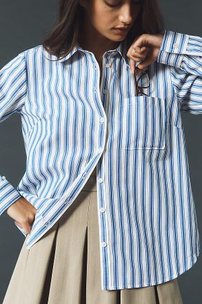Maeve Kate 100% Cotton Classic Buttondown Shirt