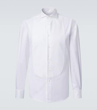 Brunello Cucinelli Cotton tuxedo shirt
