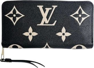 Louis Vuitton Pre-owned Wallets, female, Black, Size: ONE SIZE Pre-owned Canvas Wallet