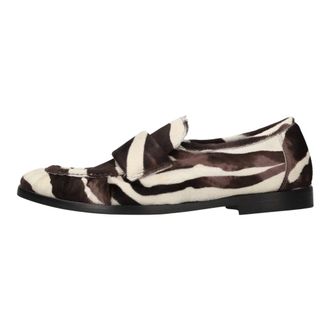 Lorena Paggi Lorena Paggi - Loafers van ponyhaar - Dames - Schoenen - Veelkleurig - Maat: 37 1/2 EU Leer