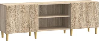vidaXL Mueble De Tv 150 X 31 X 50 Cm Roble Sonoma Madera De Ingenier&iacute;a Vidaxl