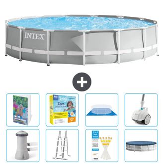 Intex Piscina Prism Frame Redonda - 457x107 Cm - 9-piezas S544