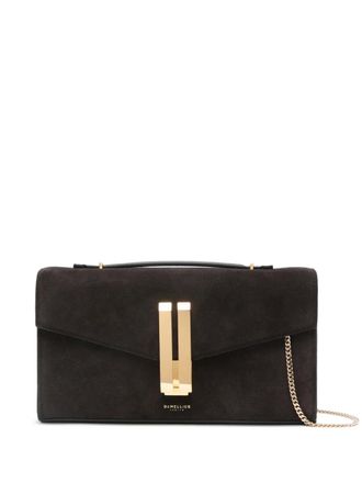 DeMellier Vancouver suede clutch - women - Calf Suede/Cotton - One Size - Brown