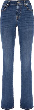 7 For All Mankind Jeans, Dames, Blauw, W29, Denim, Klassieke Denim Jeans voor dagelijks gebruik
