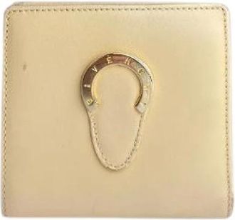 Givenchy Pre-owned Wallets, female, Beige, Size: ONE SIZE Pre-owned Leather Wallet