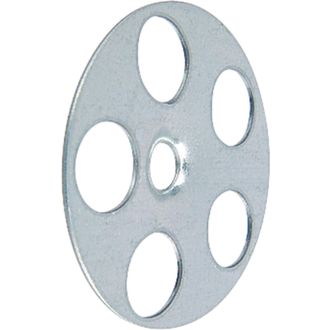 Fischer 100x Platillo Aislante Ha 36 Perforado Acero Inoxidable A4 - 004285