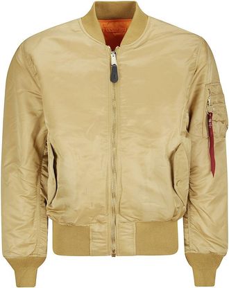 Alpha Industries Classic Bomber Jacket With Utilitarian Design And Premium Materials