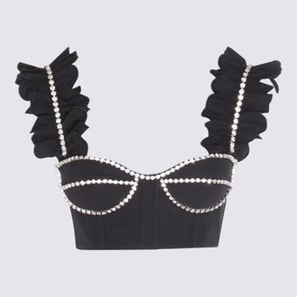 Area Black Cotton Top