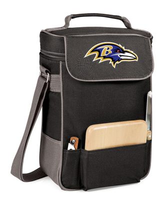 Legacy Dnu Discontinued Dnu/Inactive Legacy Duet Wine Tote With Baltimore Ravens Digital Print