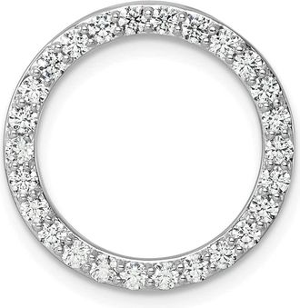 Diamond2Deal 14k Gold Lab Grown Diamond Pendant (1ct, VS, G-H)