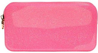 Stoney Clover Lane Small Glitter Clear Pouch in Bubblegum Sparkle at Nordstrom