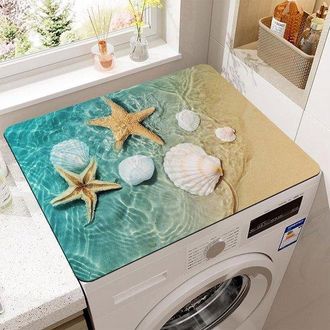 OEM Funda Para Lavadora - 60x60 Cm - Antideslizante - Beige