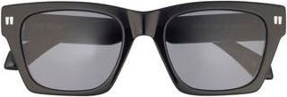 Off-white Valdez 53mm Square Sunglasses in Black Dark Grey at Nordstrom Rack