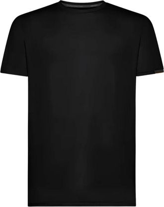 Roberto Ricci Design Oxford T-shirt met logo - Heren - T-shirts - Zwart - L - Tops