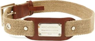 Dolce & Gabbana Cintura in tela - Toni neutri