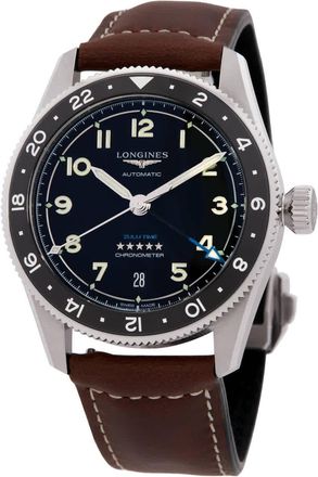 Longines Spirit Zulu Time Automatic Mens Watch L3.802.4.53.2