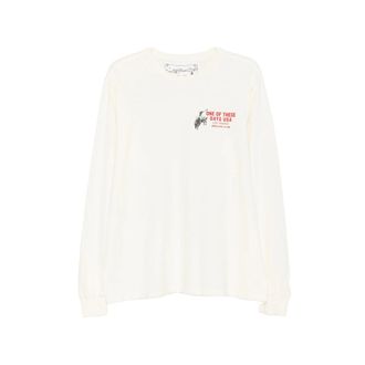 One Of These Days Graphic-print Long-sleeve Sweatshirt