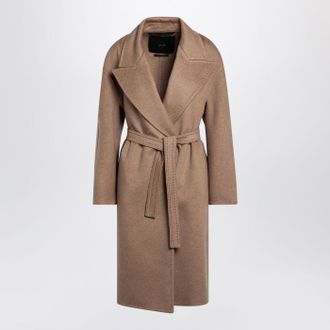 Max Mara beige dekonstruierte Kaschmirmantel