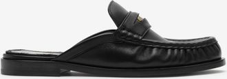Burberry Leather Cadet Mules, Size: 35.5