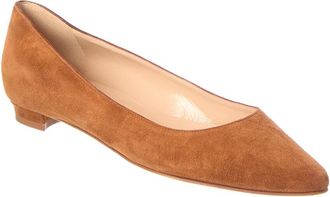 Manolo Blahnik Bb Suede Flat